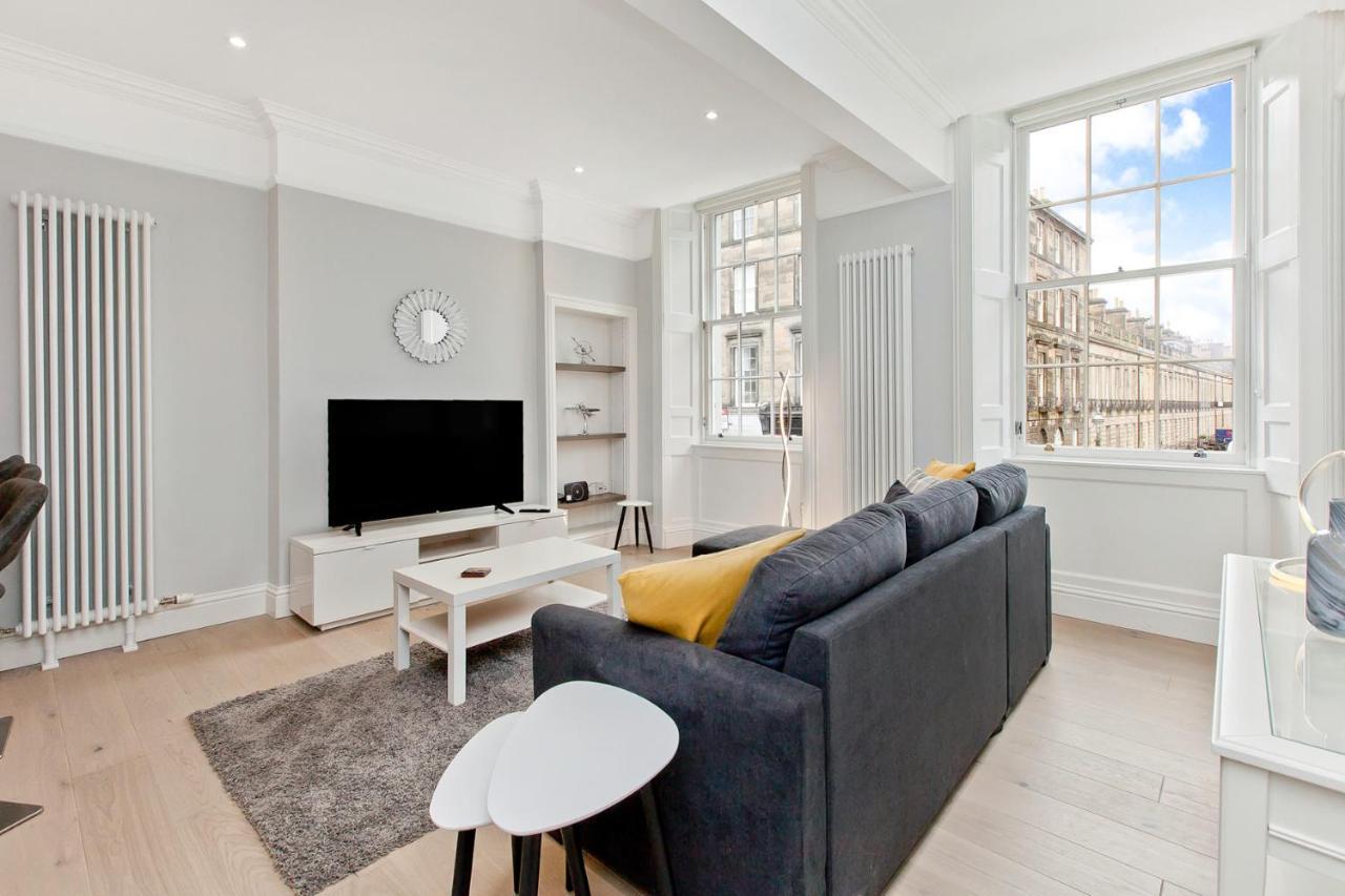אדינבורו Modern & Spacious 1 Bed Apt, West End מראה חיצוני תמונה